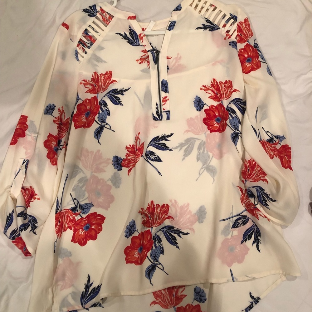 Floral Maurice’s Dress Top